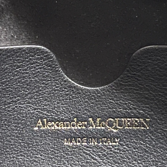 New Authentic ALEXANDER MCQUEEN The Story Leather Top Handle Bag - Picture 8 of 9